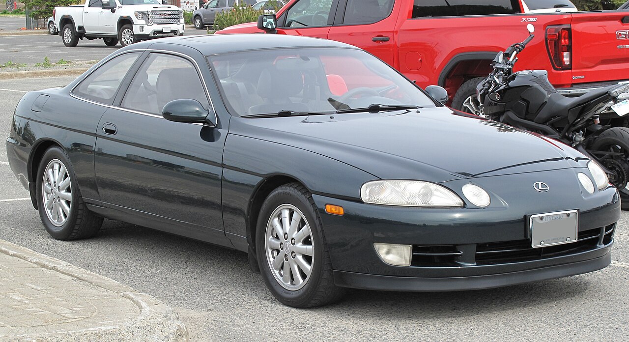 1992–1997 Lexus SC400 — representative vehicle photograph (1992 Lexus SC400 in Royal Jade Pearl, Front Right, 05-21-2022)