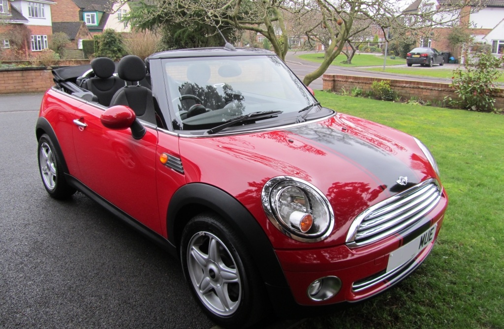 Representative MINI Cooper Convertible body; 2009 R57 MINI Cooper Convertible.jpg