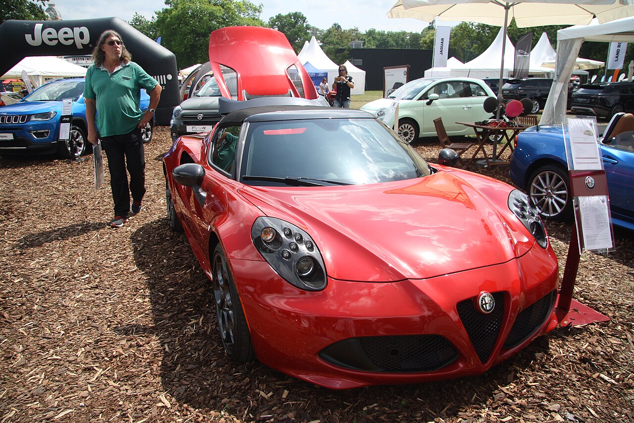 Alfa Romeo 4C Spider — representative body