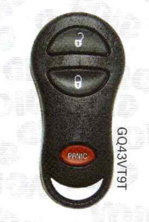 Dodge Keyless entry remote