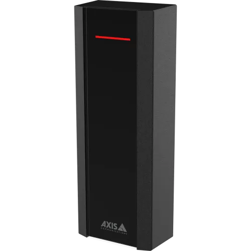AXIS contactless card and fob reader for controlled building entry