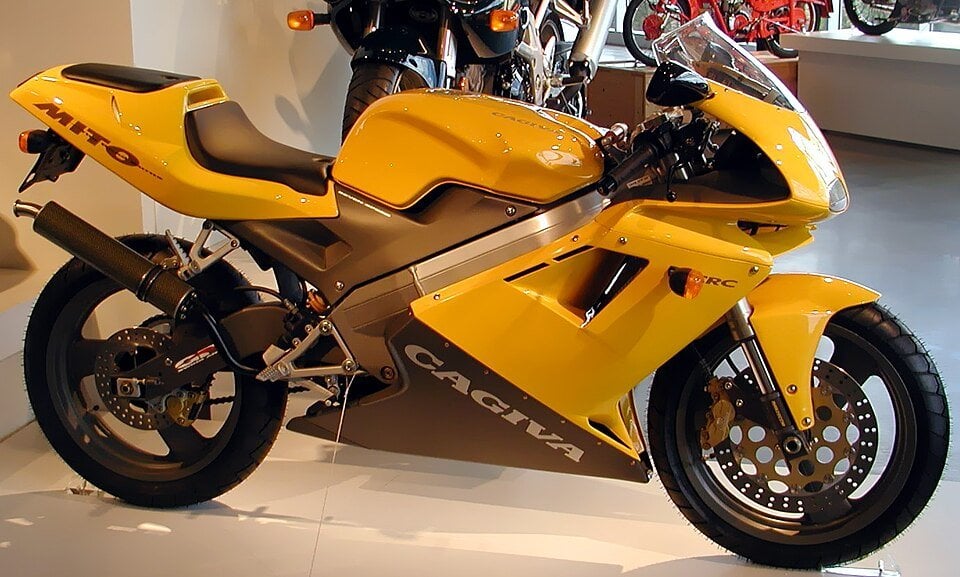 Cagiva Mito 125 motorcycle — representative photograph