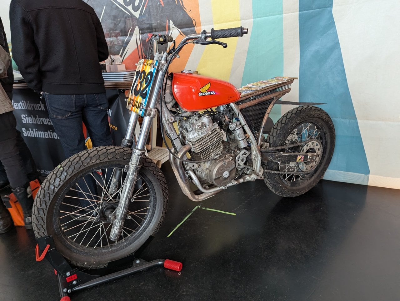 Honda ATV and dirt-bike coverage motorcycle — representative photograph