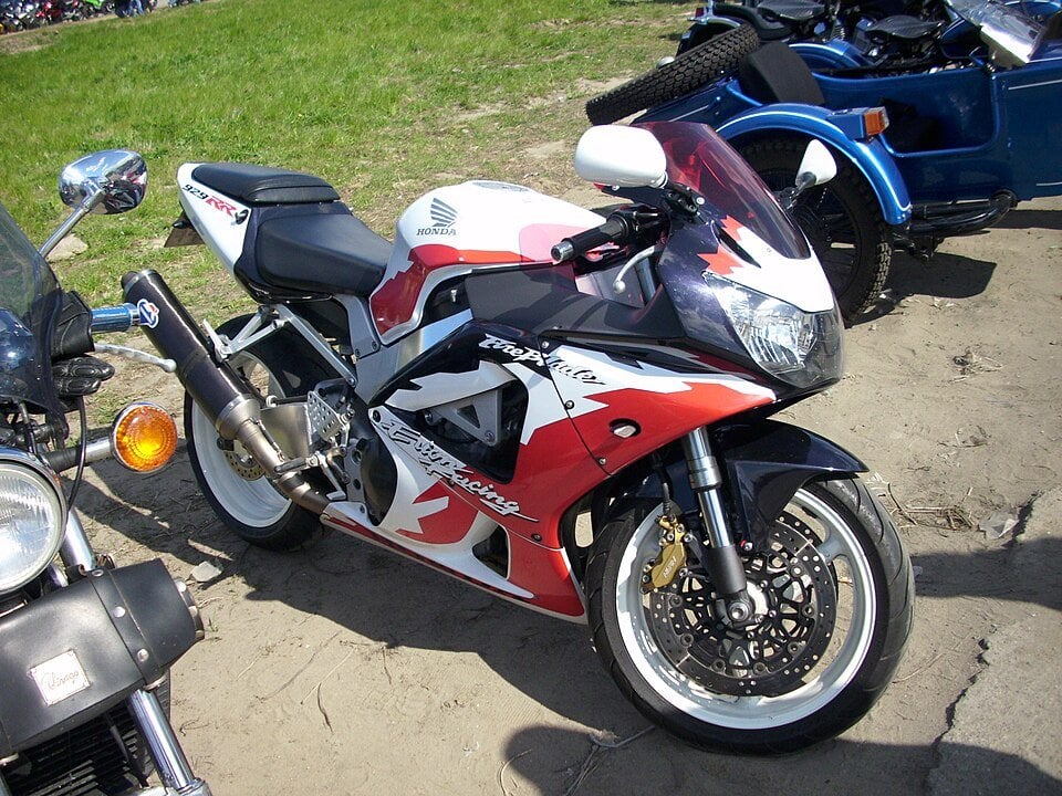 Honda CBR 929 motorcycle — representative photograph