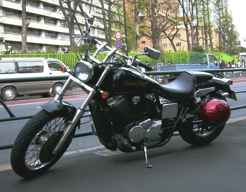 Honda Cruiser coverage motorcycle — representative photograph