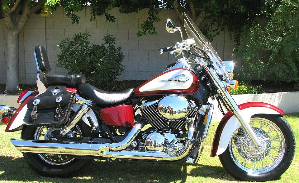 Honda Shadow motorcycle — representative photograph