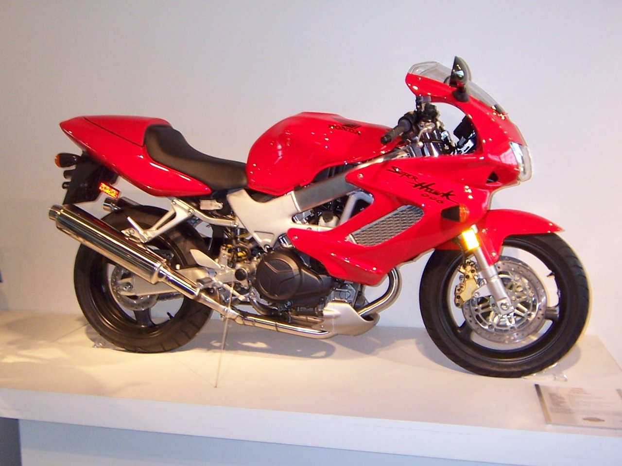 Honda VTR1000 SuperHawk motorcycle — representative photograph