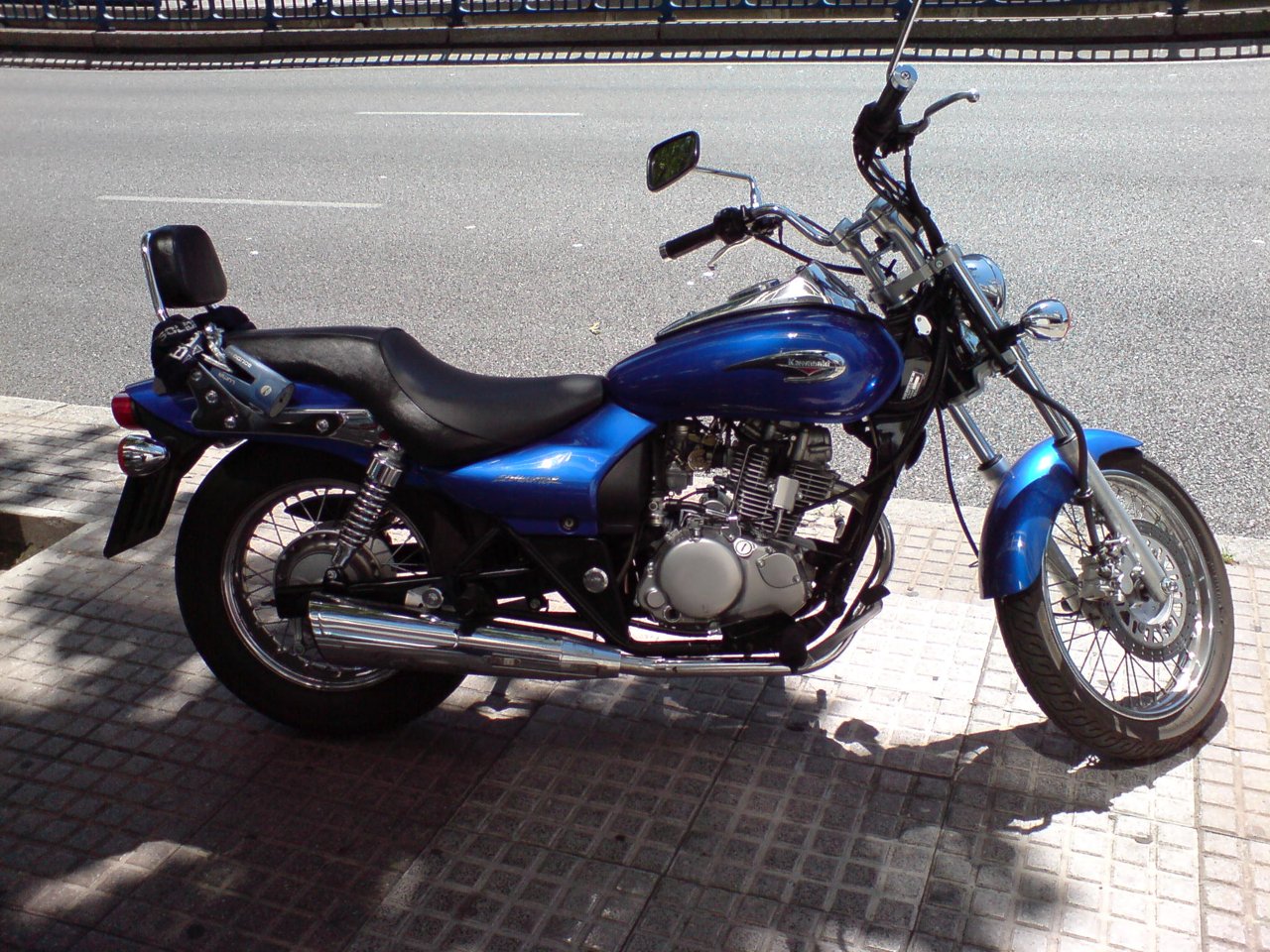 Kawasaki Eliminator 125 motorcycle — representative photograph