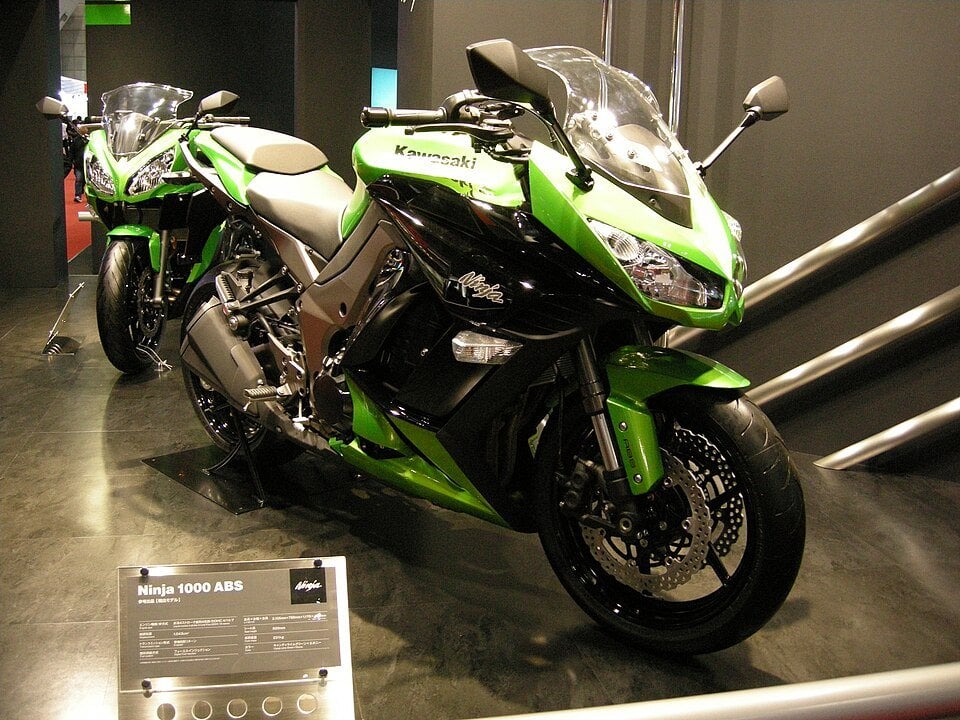 Kawasaki Ninja 1000 (ZX1000) motorcycle — representative photograph