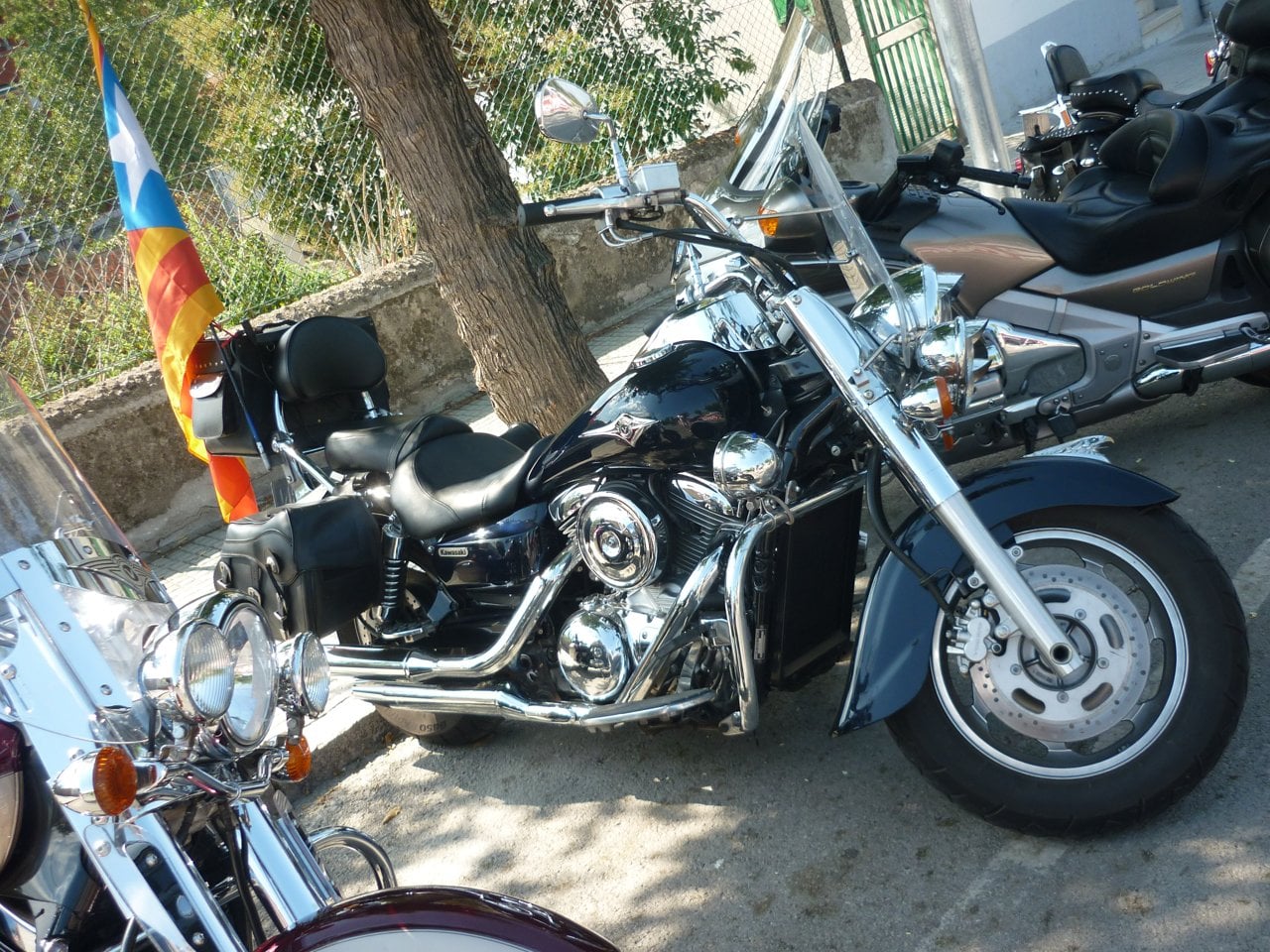 Kawasaki Vulcan Classic motorcycle — representative photograph