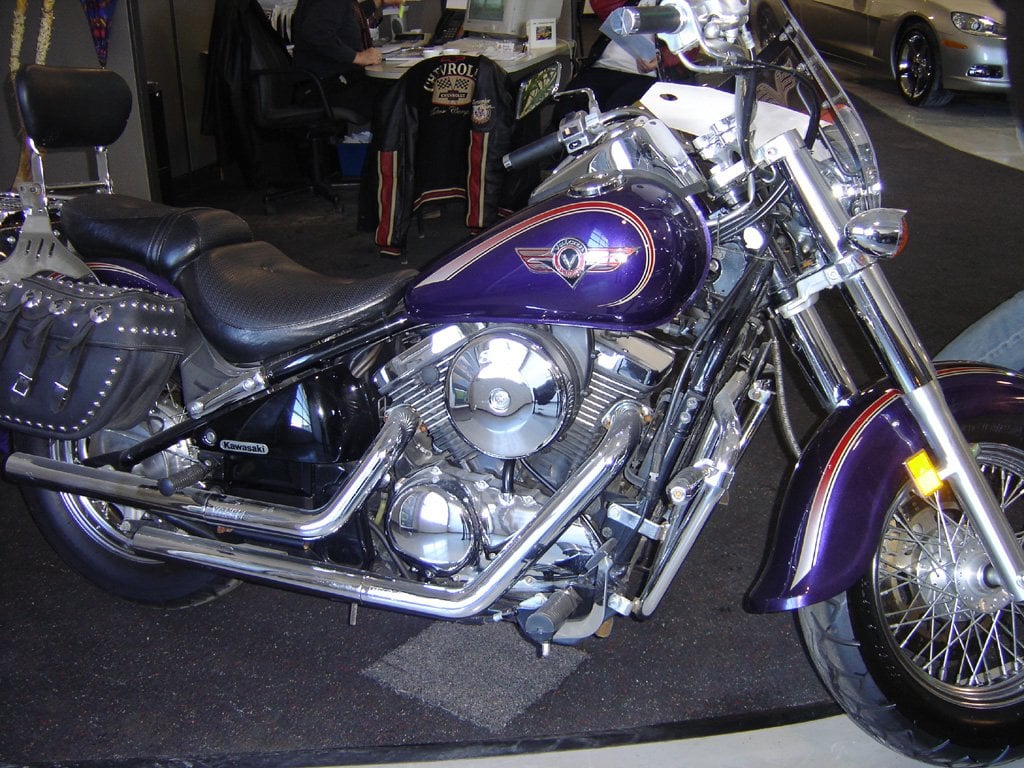 Kawasaki Vulcan 800 motorcycle — representative photograph