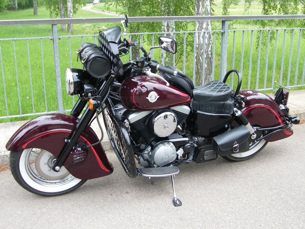Kawasaki Vulcan Drifter motorcycle — representative photograph