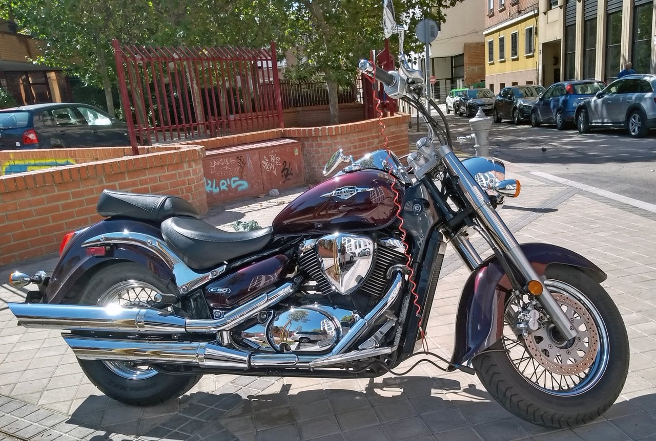 Suzuki Boulevard C50 motorcycle — representative photograph