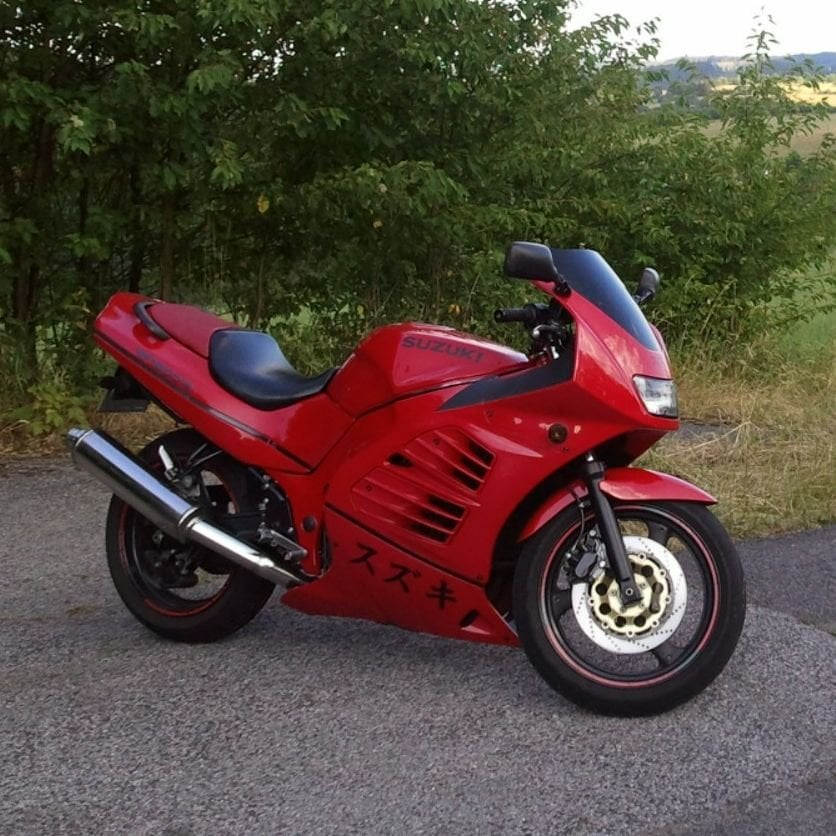 Suzuki RF600 motorcycle — representative photograph