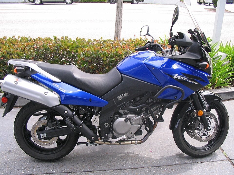 Suzuki V-Strom motorcycle — representative photograph
