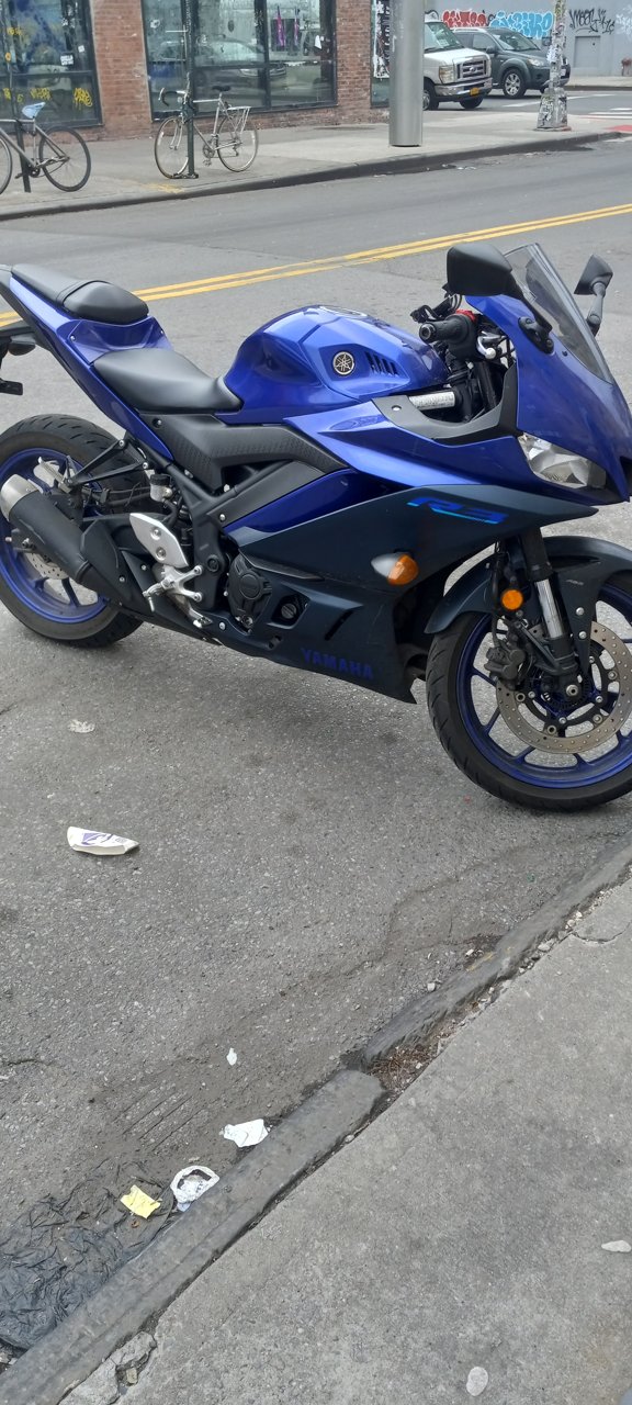 Yamaha R3 motorcycle — representative photograph