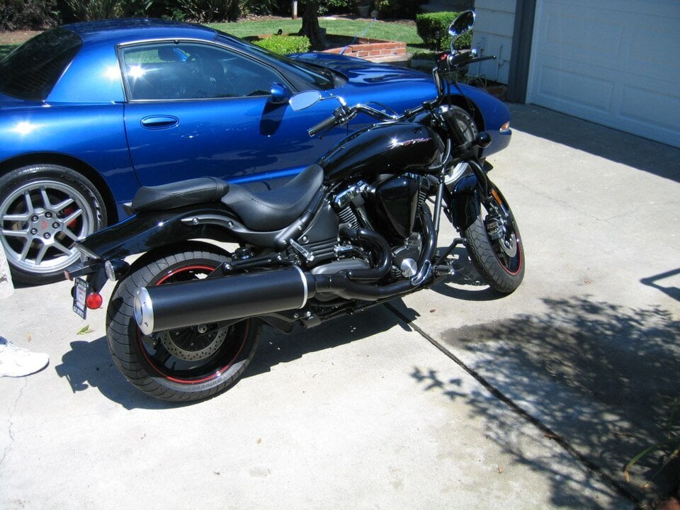 Yamaha Warrior motorcycle — representative photograph