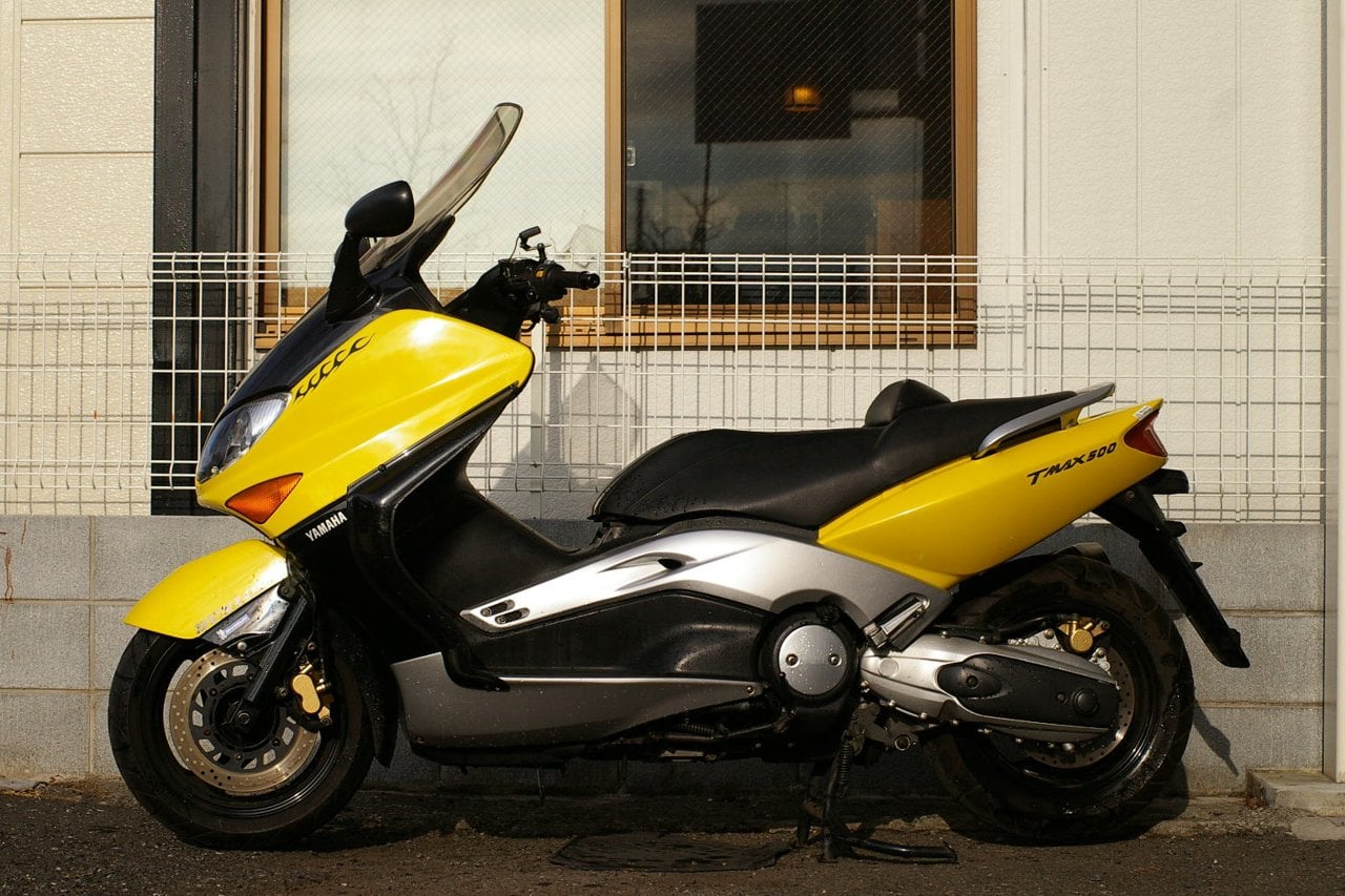 Yamaha TMAX motorcycle — representative photograph