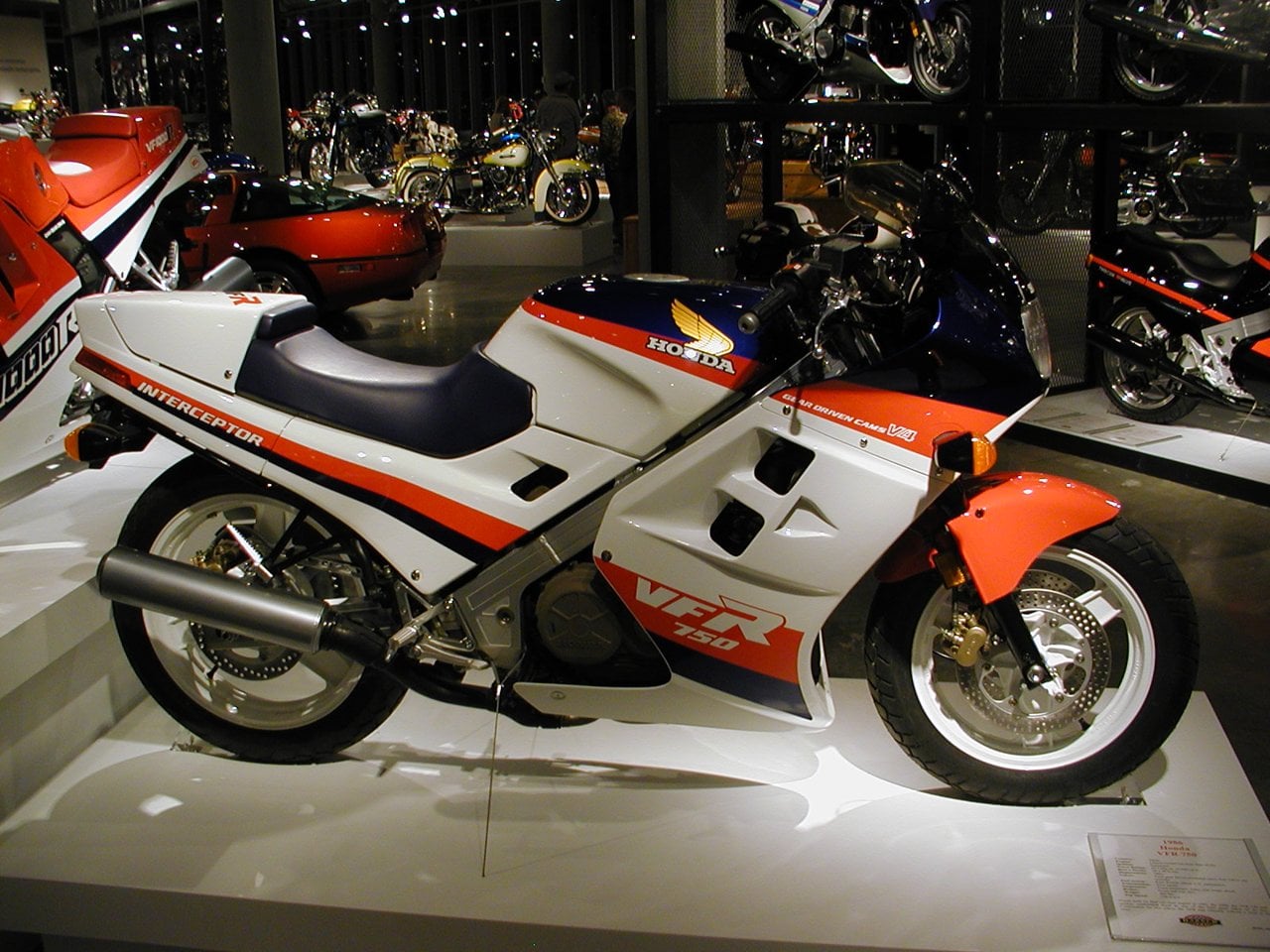 Honda Interceptor motorcycle — representative photograph