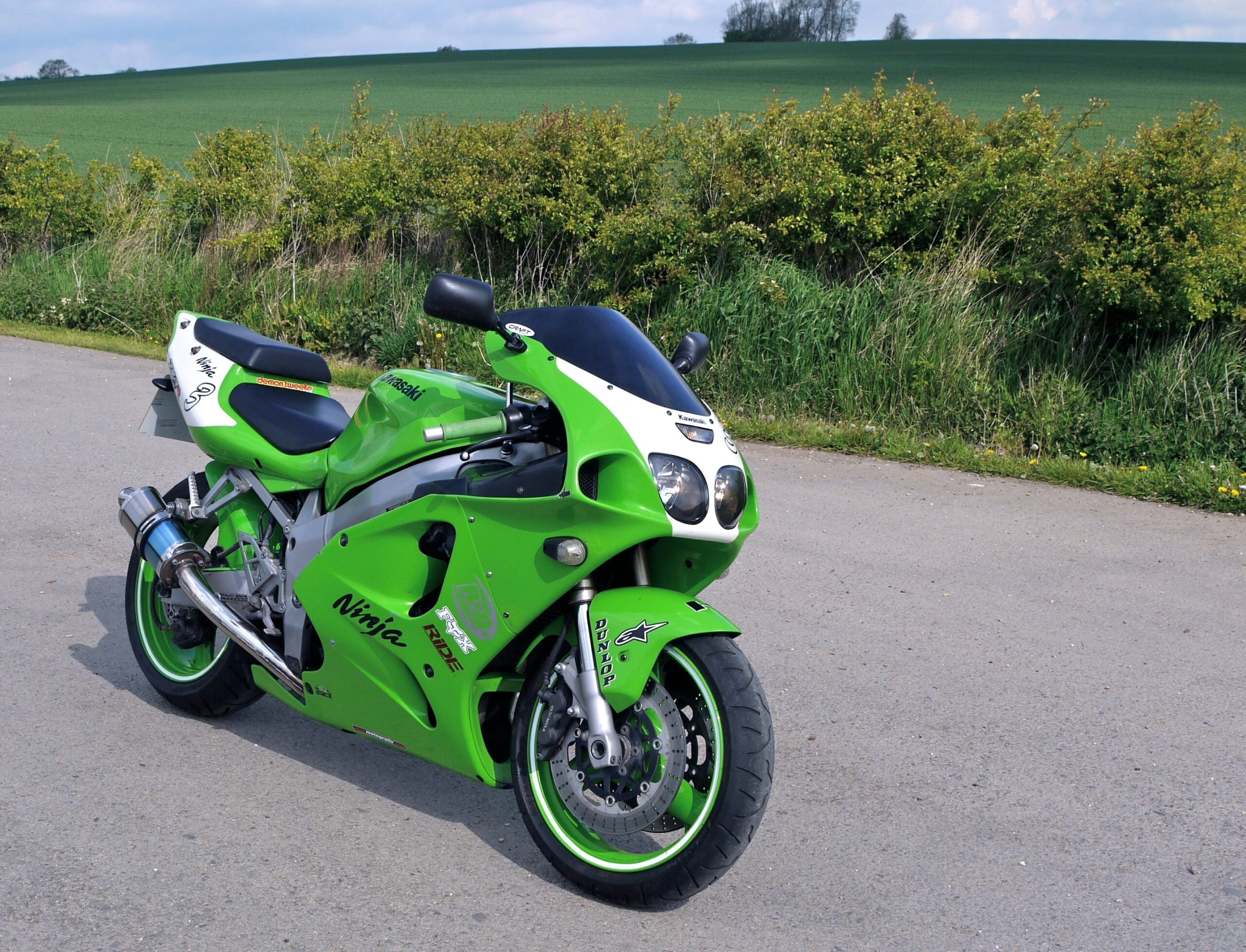 Kawasaki Ninja 750 motorcycle — representative photograph