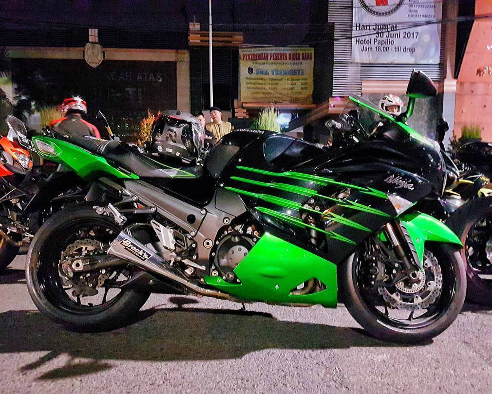 Kawasaki Ninja ZX14R motorcycle — representative photograph
