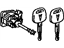 Pontiac Remote-head key
