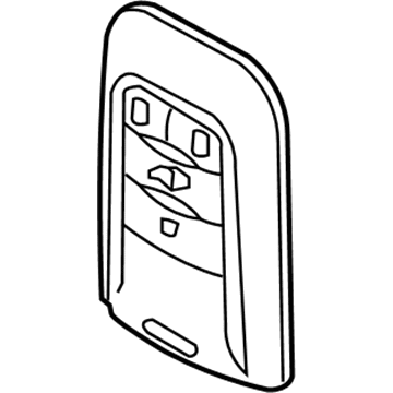 Saab Key blank