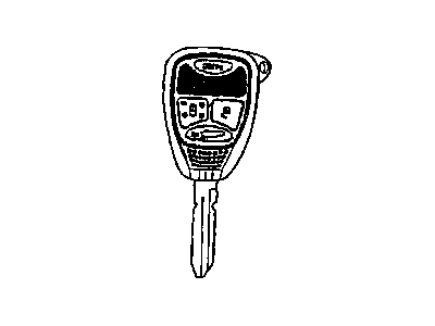 Chrysler Key blank