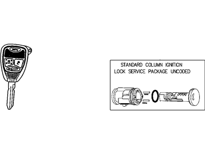 Jeep Key blank