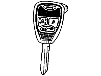 Chrysler Key blank