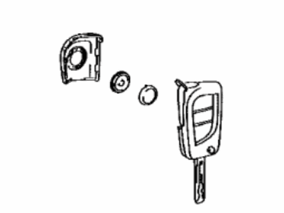 Toyota Remote-head key