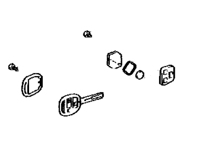 Lexus Remote-head key