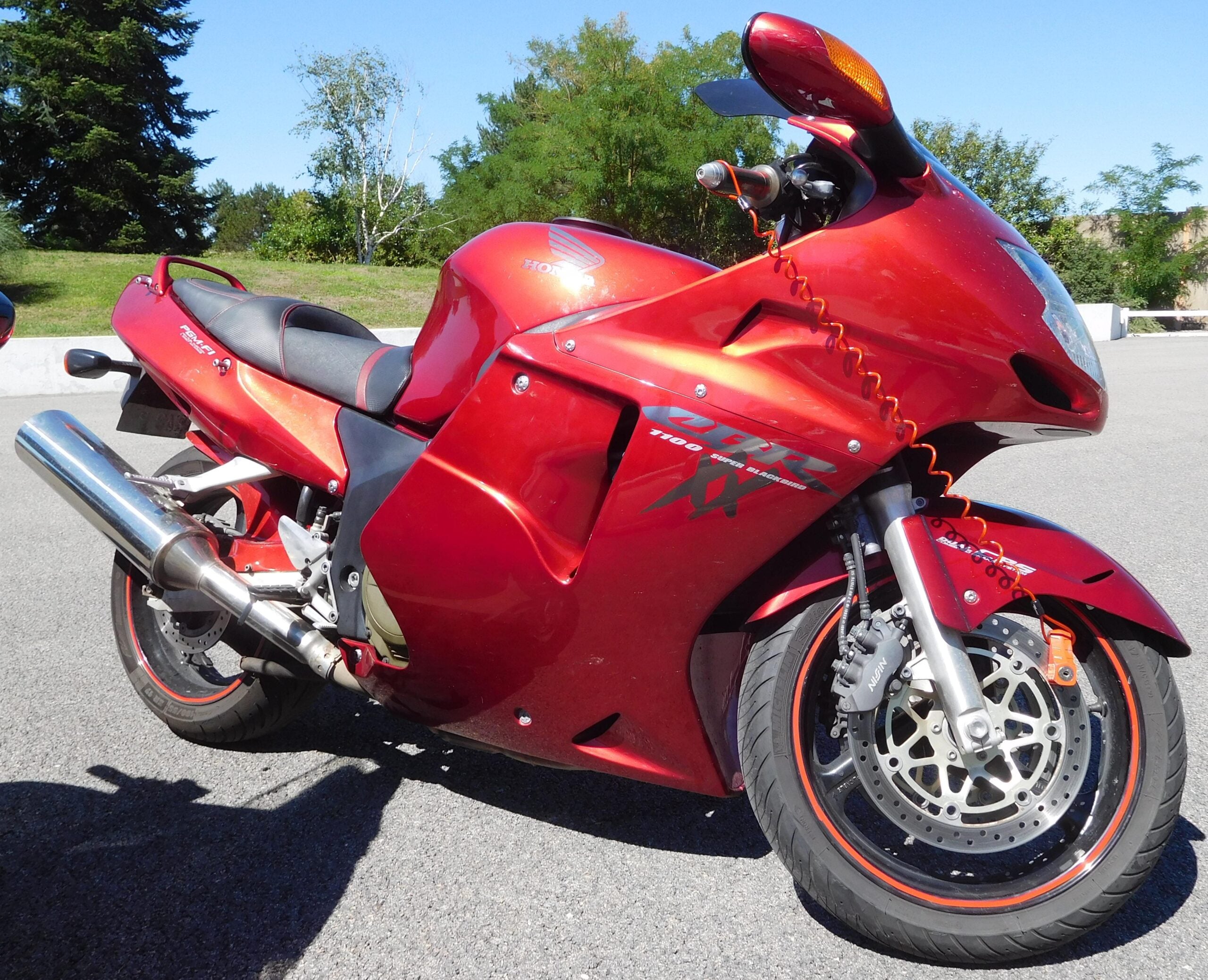 Honda CBR 1100 motorcycle — representative photograph