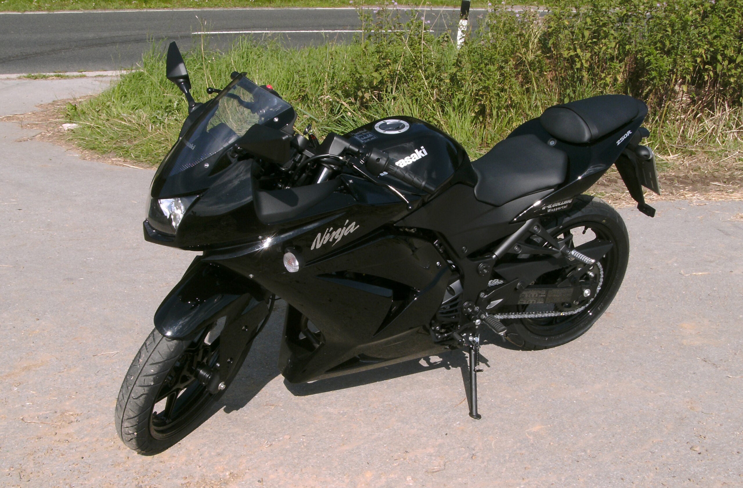 Kawasaki Ninja 250 motorcycle — representative photograph