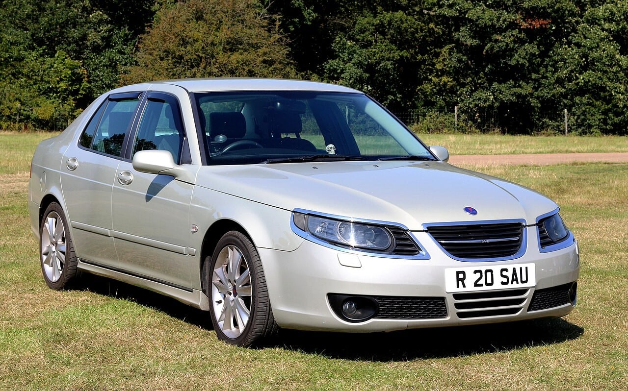 Saab 9-5 TiD Sport Diesel registered April 2007 1910cc — representative body; installed locks and market require verification