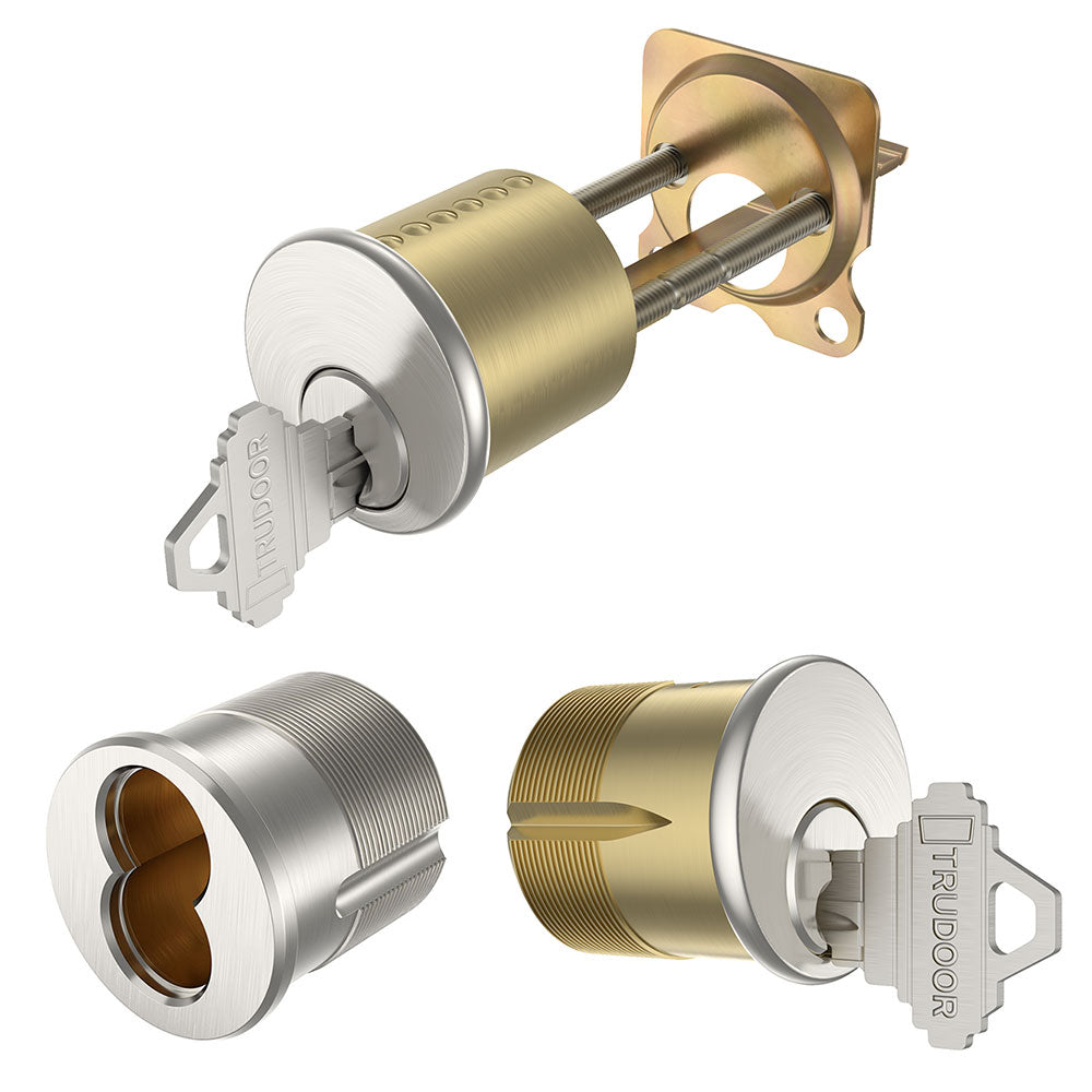 Commercial lock cylinders for business rekeying and lock replacement