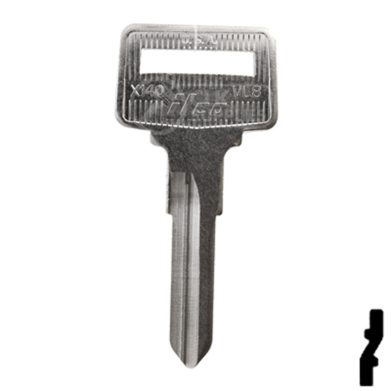Volvo Key blank