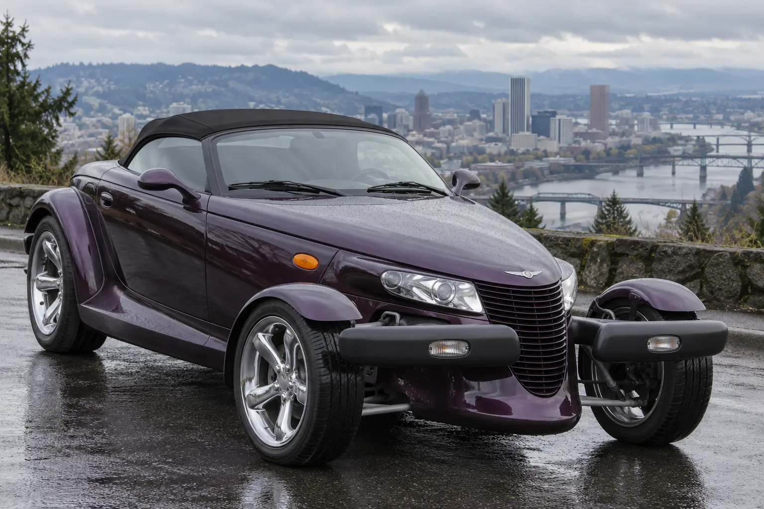 One 1998-2003 Chrysler Prowler representative of this body-style range