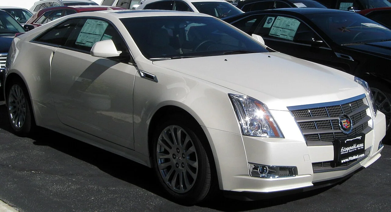 2011 Cadillac CTS Coupe — representative vehicle photograph