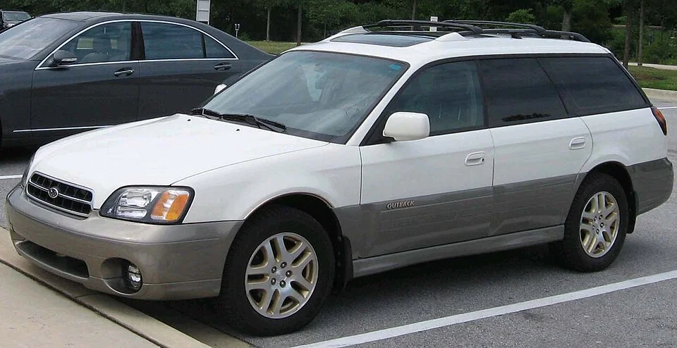 2000–2004 Subaru Outback — representative vehicle generation