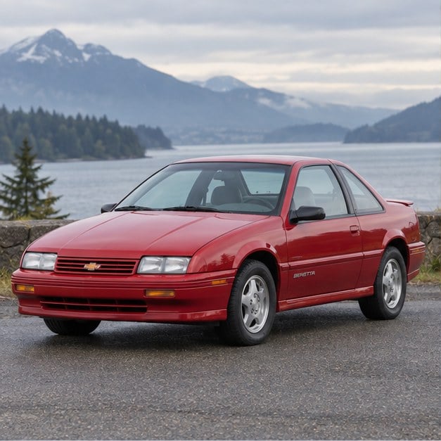 One 1991-1996 Chevrolet Beretta representative of this body-style range
