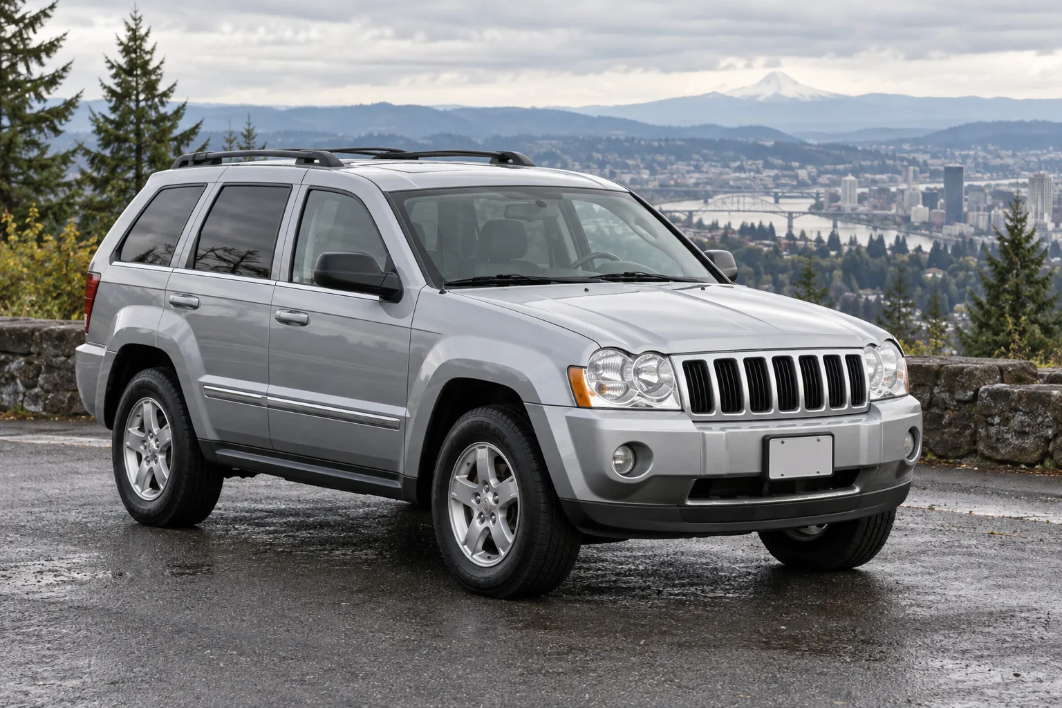 One 2005-2007 Jeep Grand Cherokee representative of this body-style range