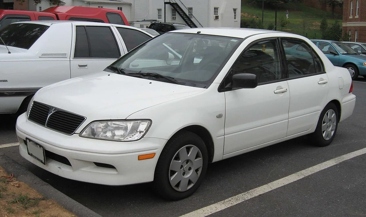 2002–2003 Mitsubishi Lancer — representative vehicle generation