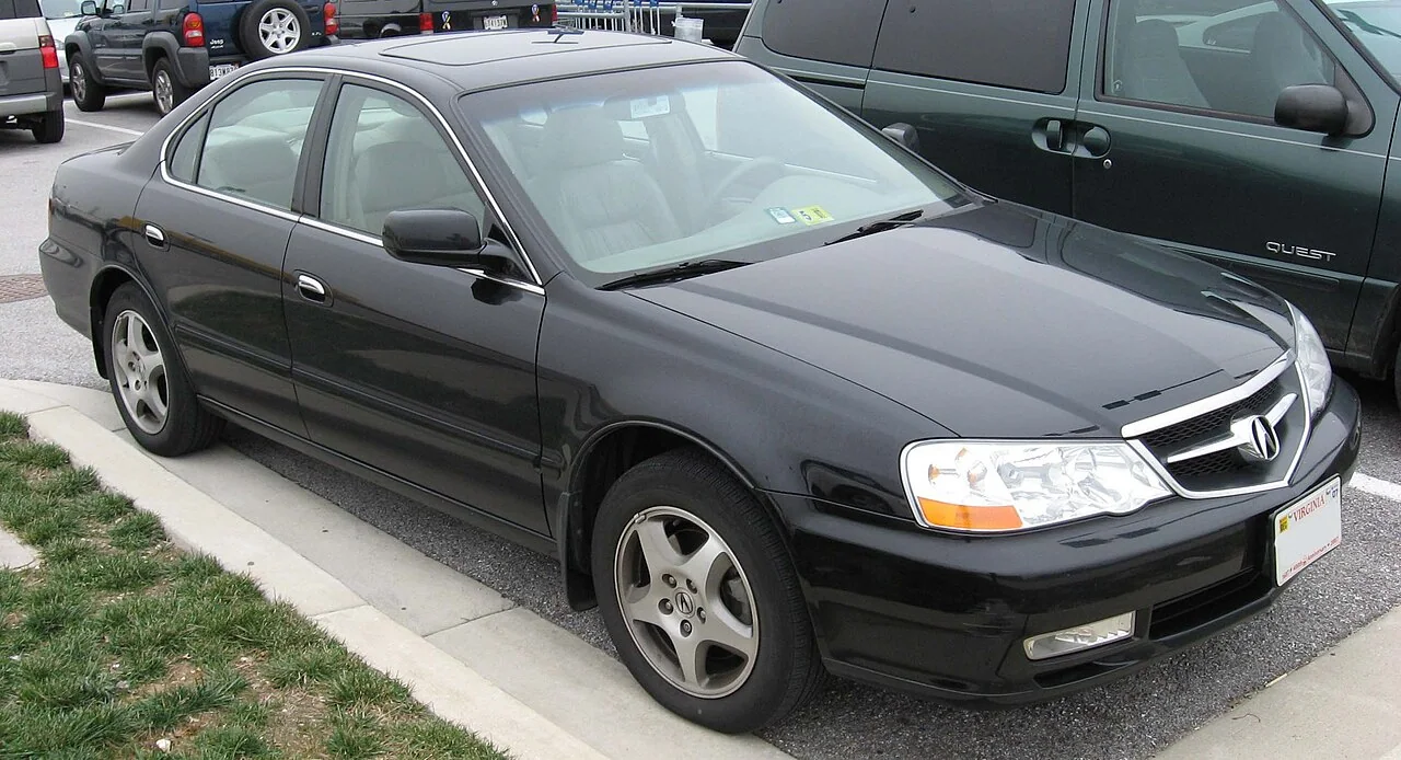 2003 Acura TL — representative vehicle generation