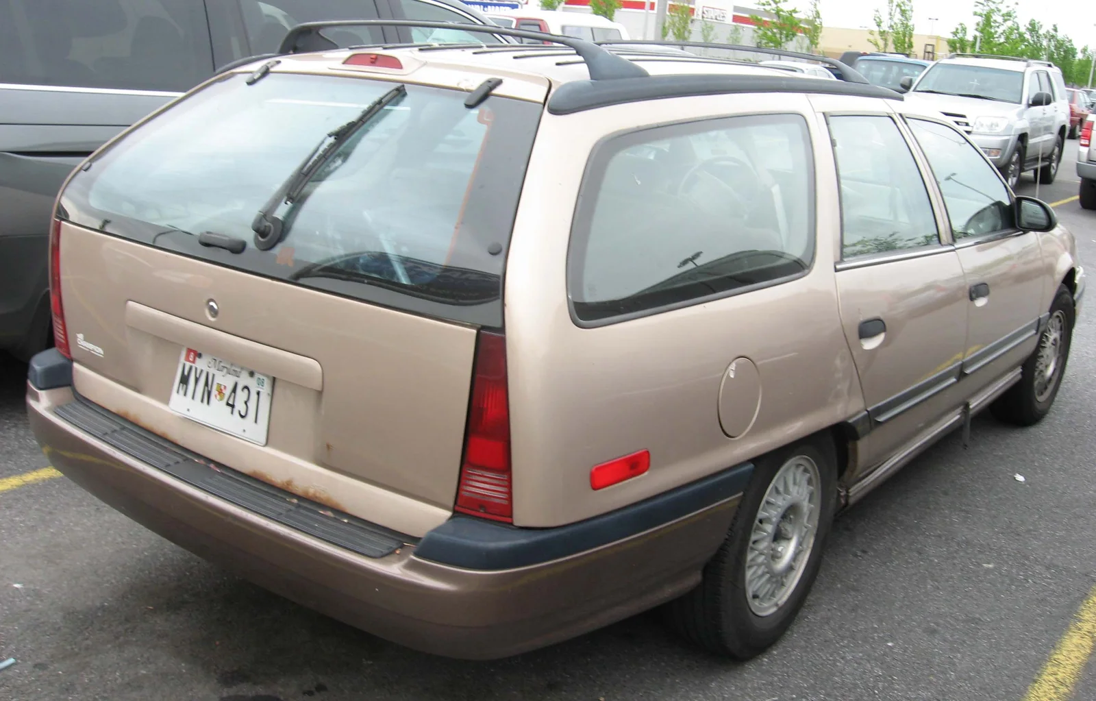 1986–1991 Mercury Sable — representative vehicle photograph