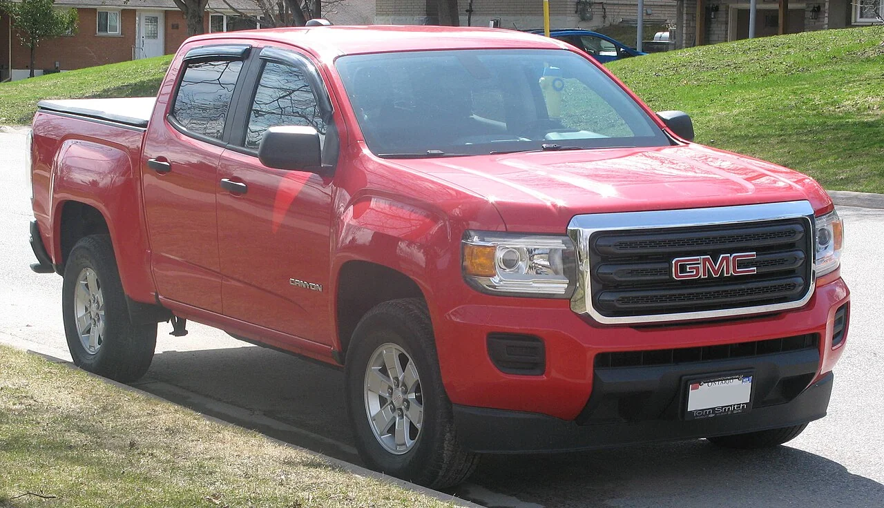 2015 GMC Canyon — representative vehicle photograph