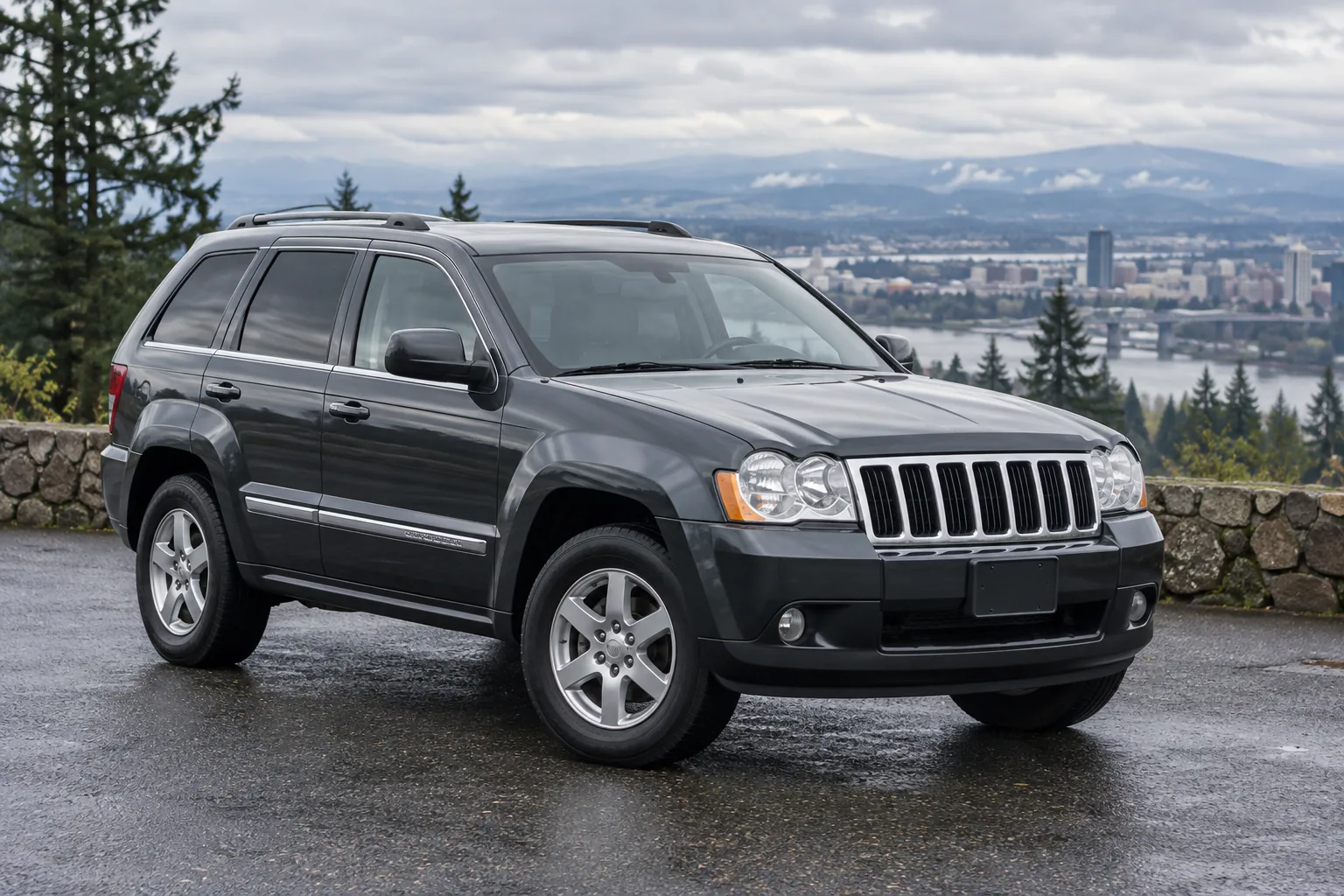 One 2008-2013 Jeep Grand Cherokee representative of this body-style range