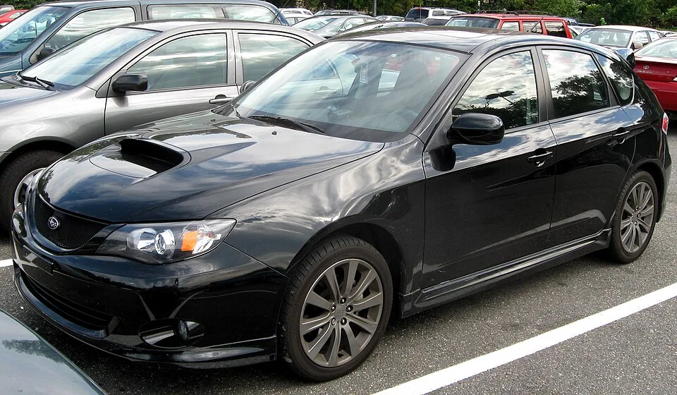 2008–2010 Subaru Impreza WRX — representative vehicle generation
