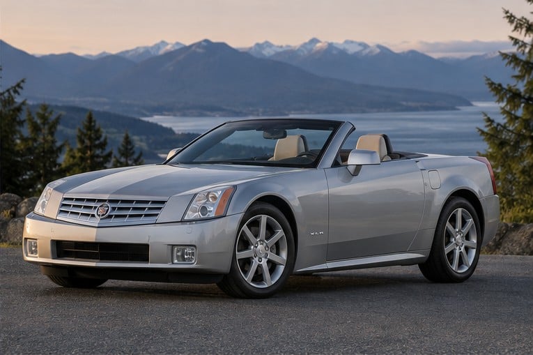 One 2004-2009 Cadillac XLR representative of this body-style range