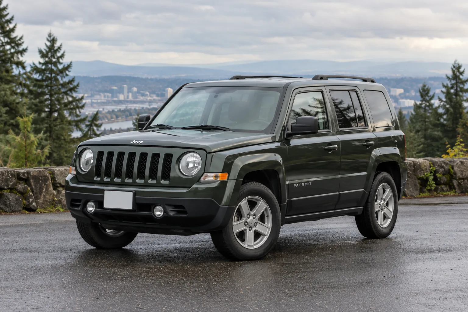 One 2007-2017 Jeep Patriot representative of this body-style range